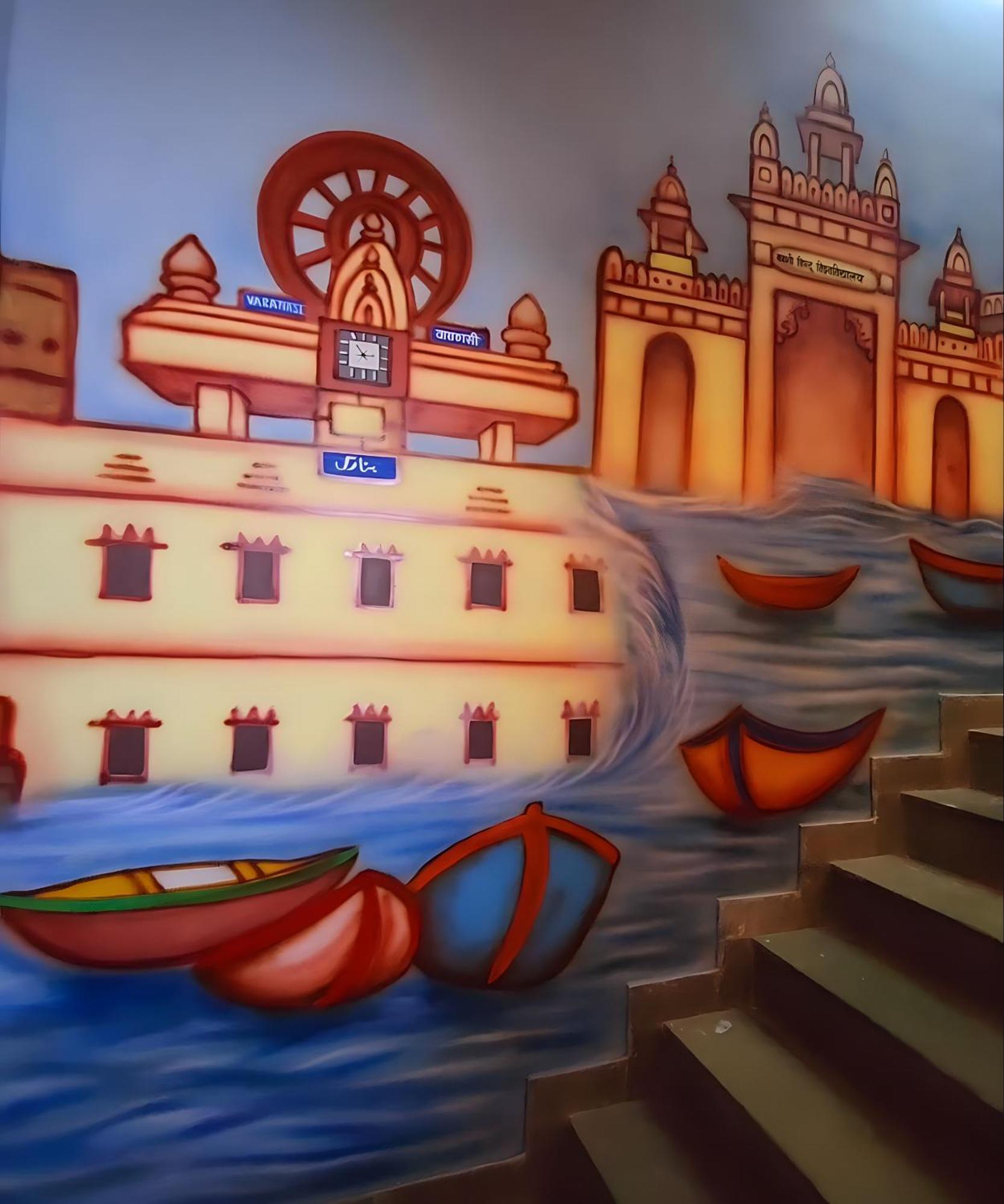 The Kashi Palace ,varanasi ! Fully-air-conditioned At Prime Location With Parking Availability, Near Kashi Vishwanath Temple, And Ganga Ghat Varanasi