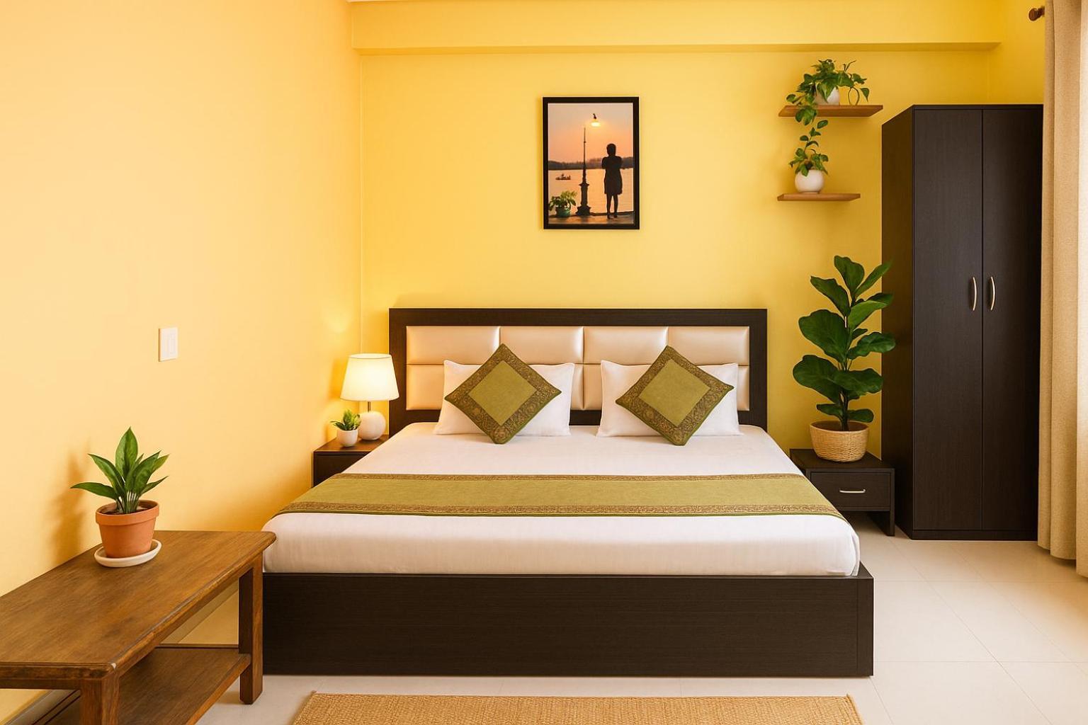 Hotel Hr Guest House Varanasi - 5 Minutes Walking From Kashi Vishwanath Temple And Ganga Arti Ghat - Fully Air Conditioned - Wi-Fi - Room Service - Well Maintained And Spacious Room - Best Seller In Varanasi 4* Varanasi