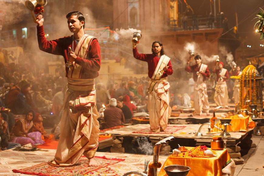 Sita Palace On Heritage Ghats Of Benaras Varanasi
